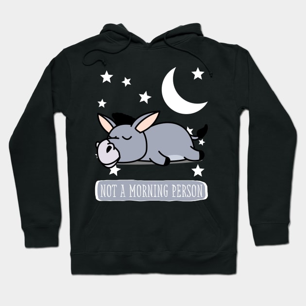 Donkey Sleep Shirt Pajamas Pajamas Hoodie by Schwarzweiss